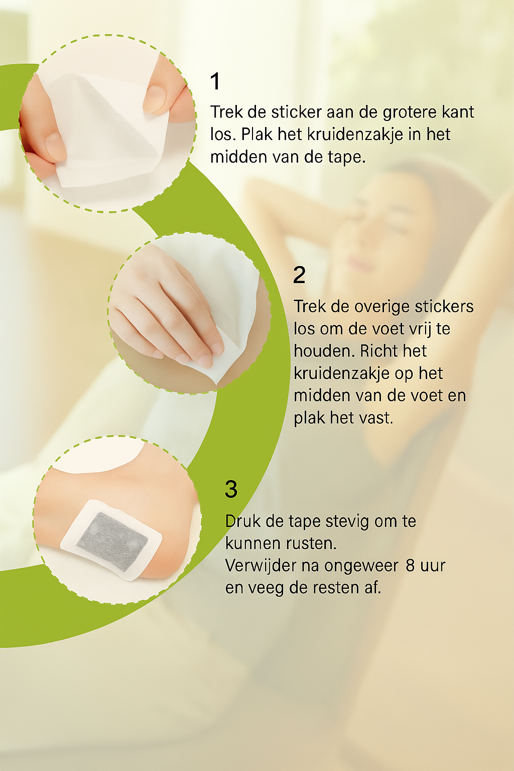 Diepe Reiniging Voetpleisters – 100% Natuurlijk Detox