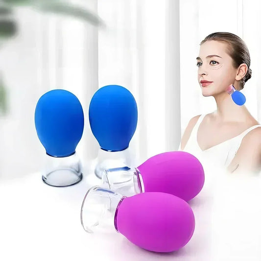 Siliconen Cupping Massage Cup voor lichaam Gezicht Hals Oog Massager