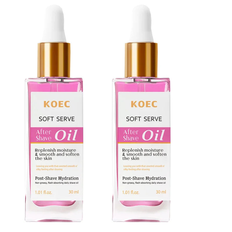 Strawberry Vanilla After Shave Oil women For Smooth Skin Moisturizes Soft Serve Shave Oil Truly After Shave Oil Strawberry 