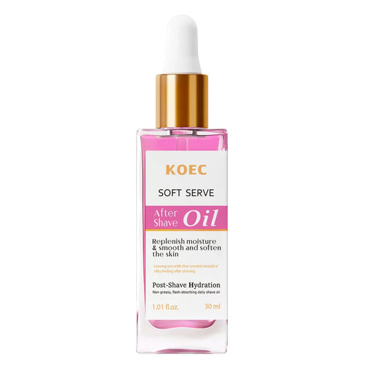Strawberry Vanilla After Shave Oil women For Smooth Skin Moisturizes Soft Serve Shave Oil Truly After Shave Oil Strawberry  