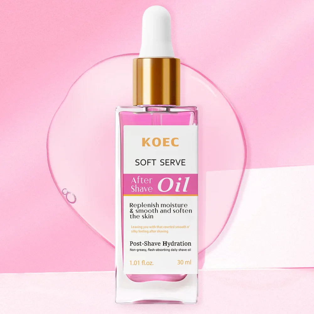 Strawberry Vanilla After Shave Oil women For Smooth Skin Moisturizes Soft Serve Shave Oil Truly After Shave Oil Strawberry 