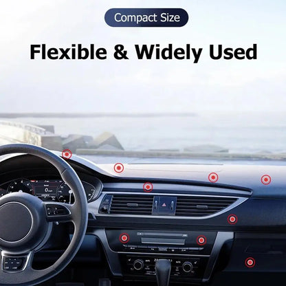 Car magnetic 360 rotation phone holder.